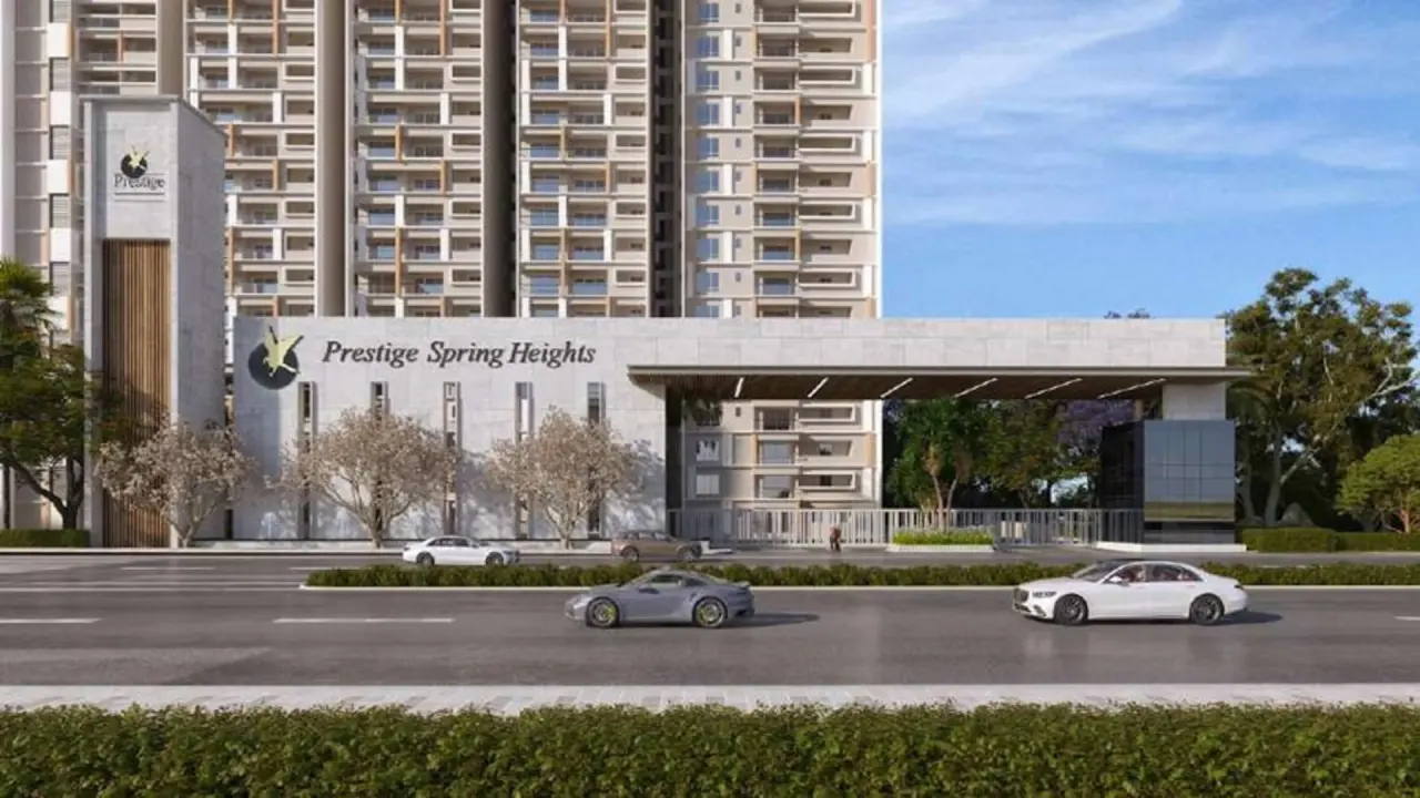 Prestige Spring Heights in South Hyderabad (artist&rsquo;s impression)