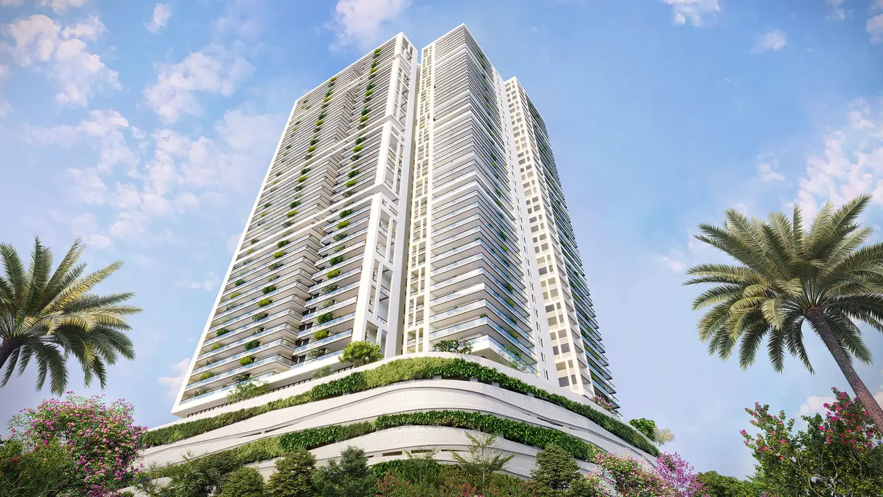 Prestige Vaishnaoi Rainbow Waters in West Hyderabad (artist&rsquo;s impression)